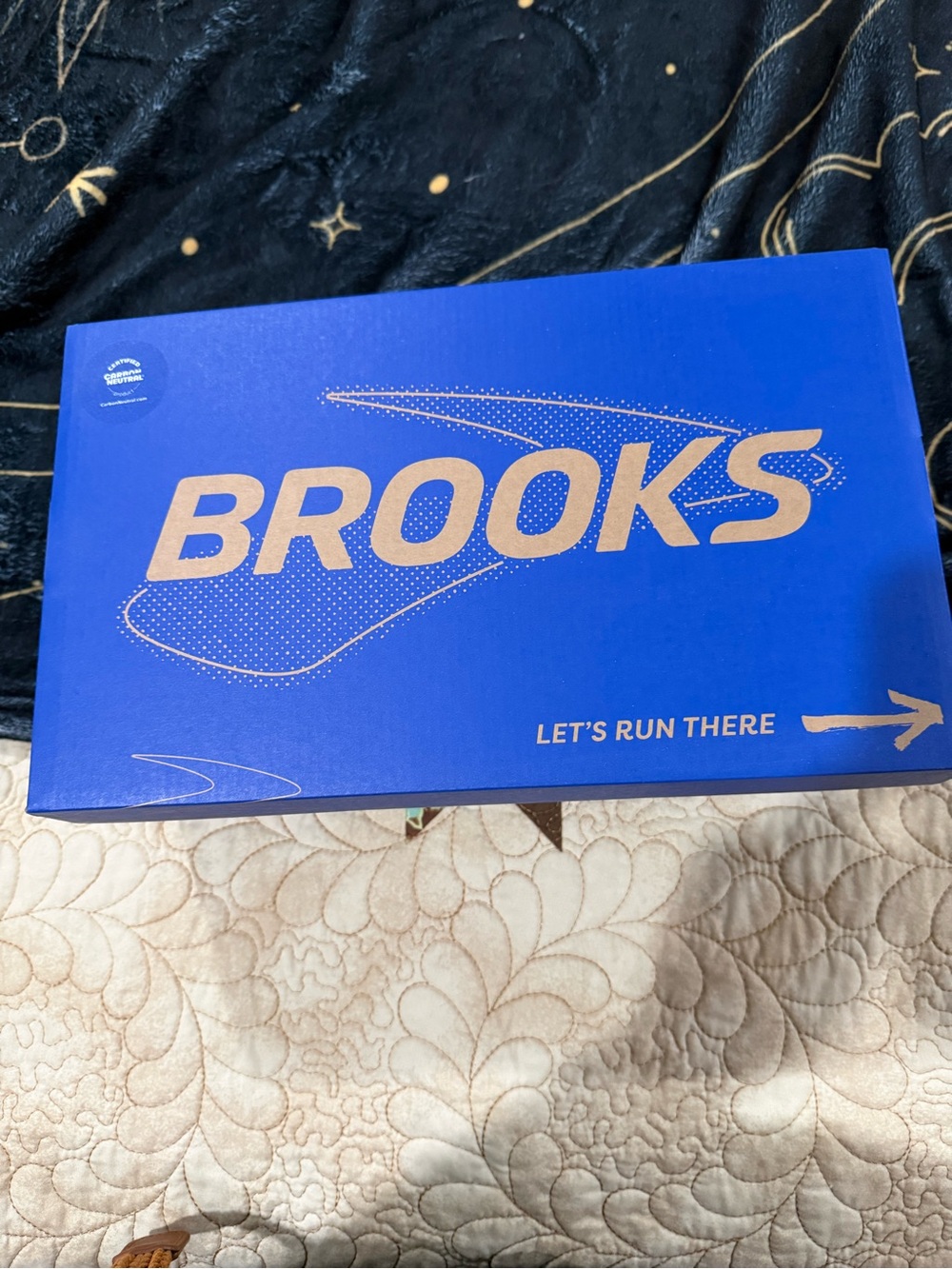 Brooks Women's Ghost 16 running sneakers almond peach/coconut/purple size 10 - Picture 2 of 15